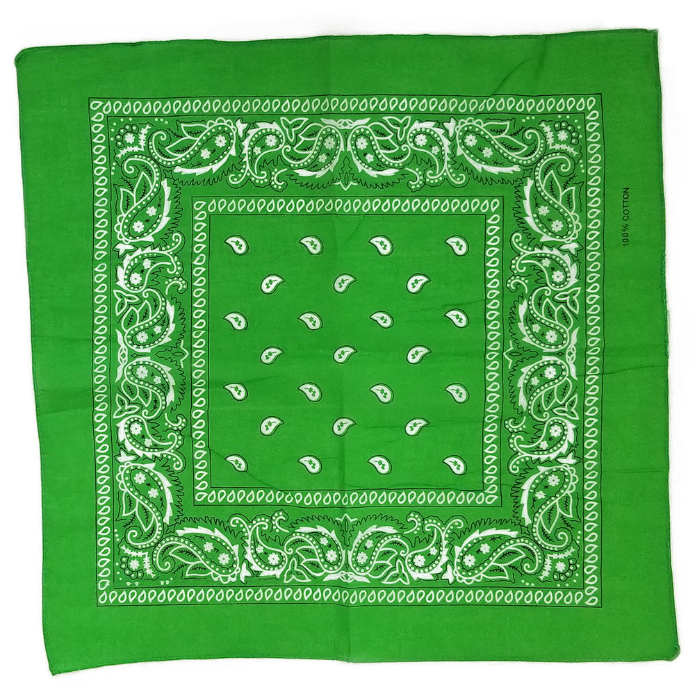 Cotton Paisley Bandana Scarf