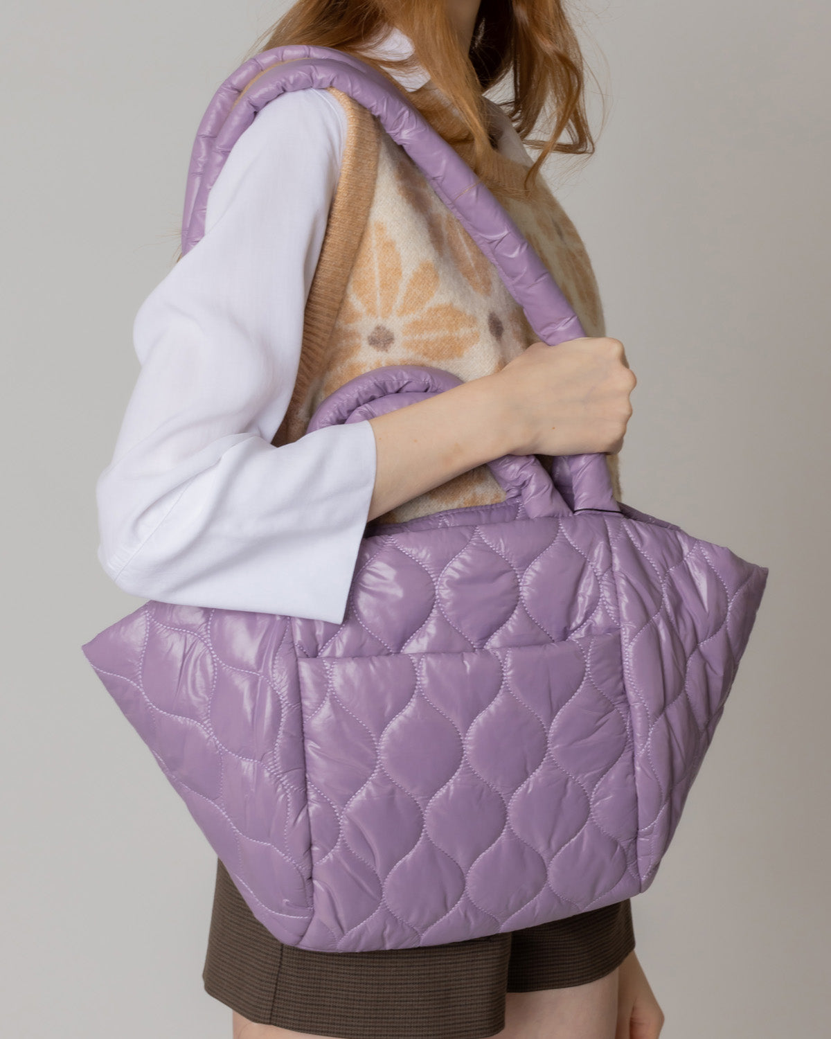 Shop for KW Fashion Wave Padded Shoulder Bag at doeverythinginloveny.com wholesale fashion accessories