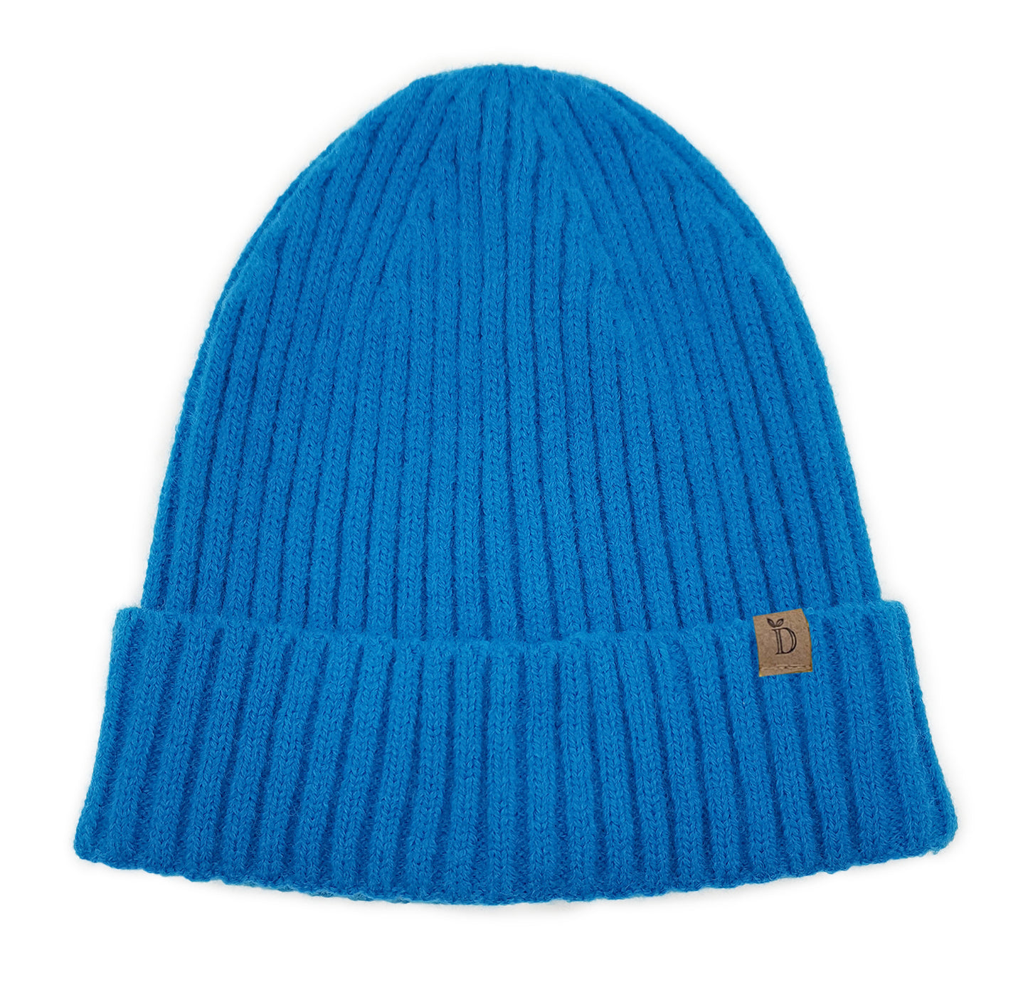 Solid Ribbed Cuff Beanie