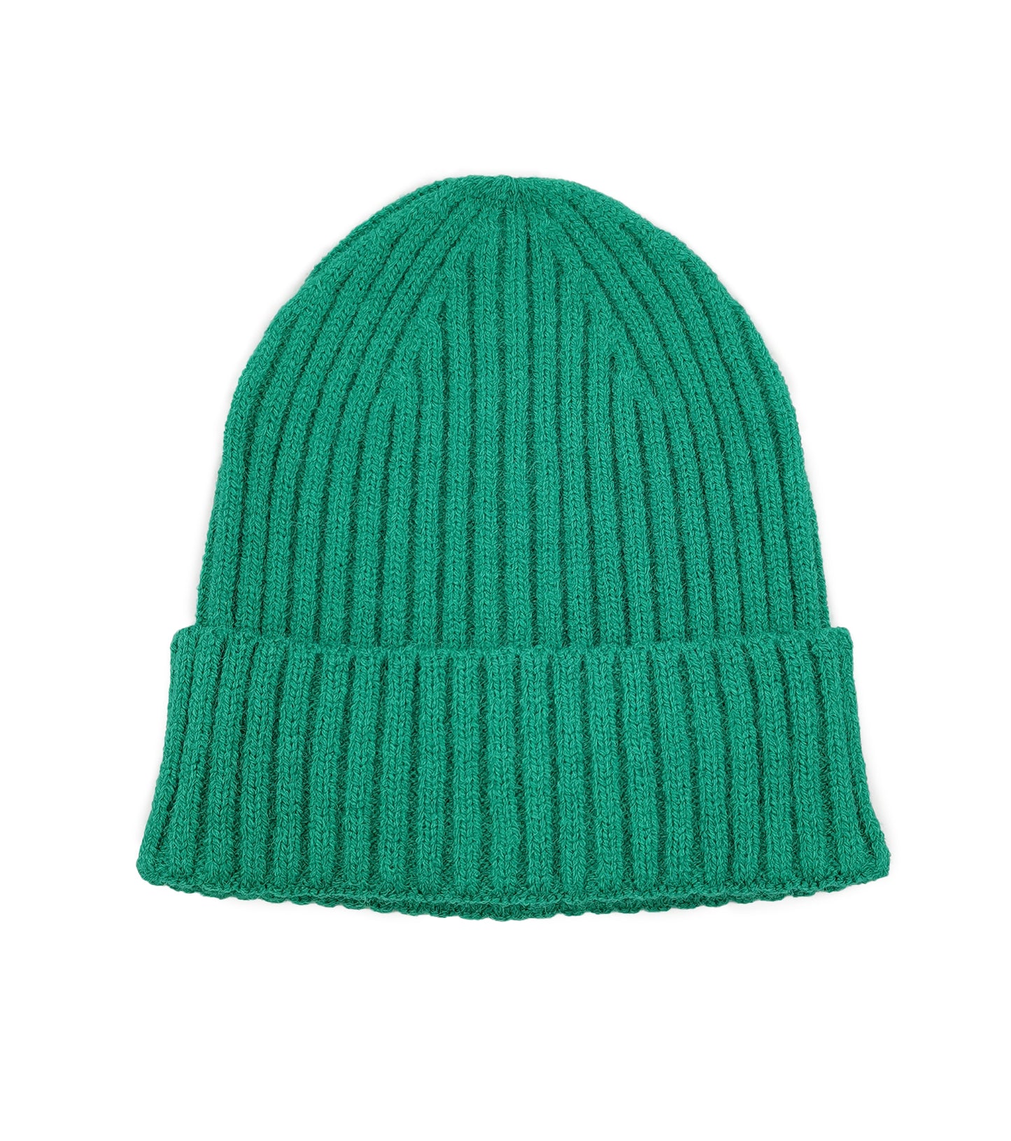 Solid Ribbed Cuff Beanie