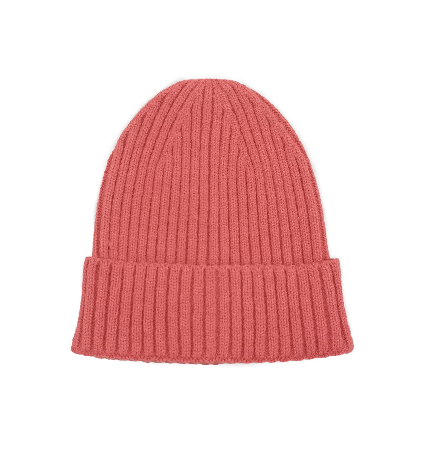 Solid Ribbed Cuff Beanie