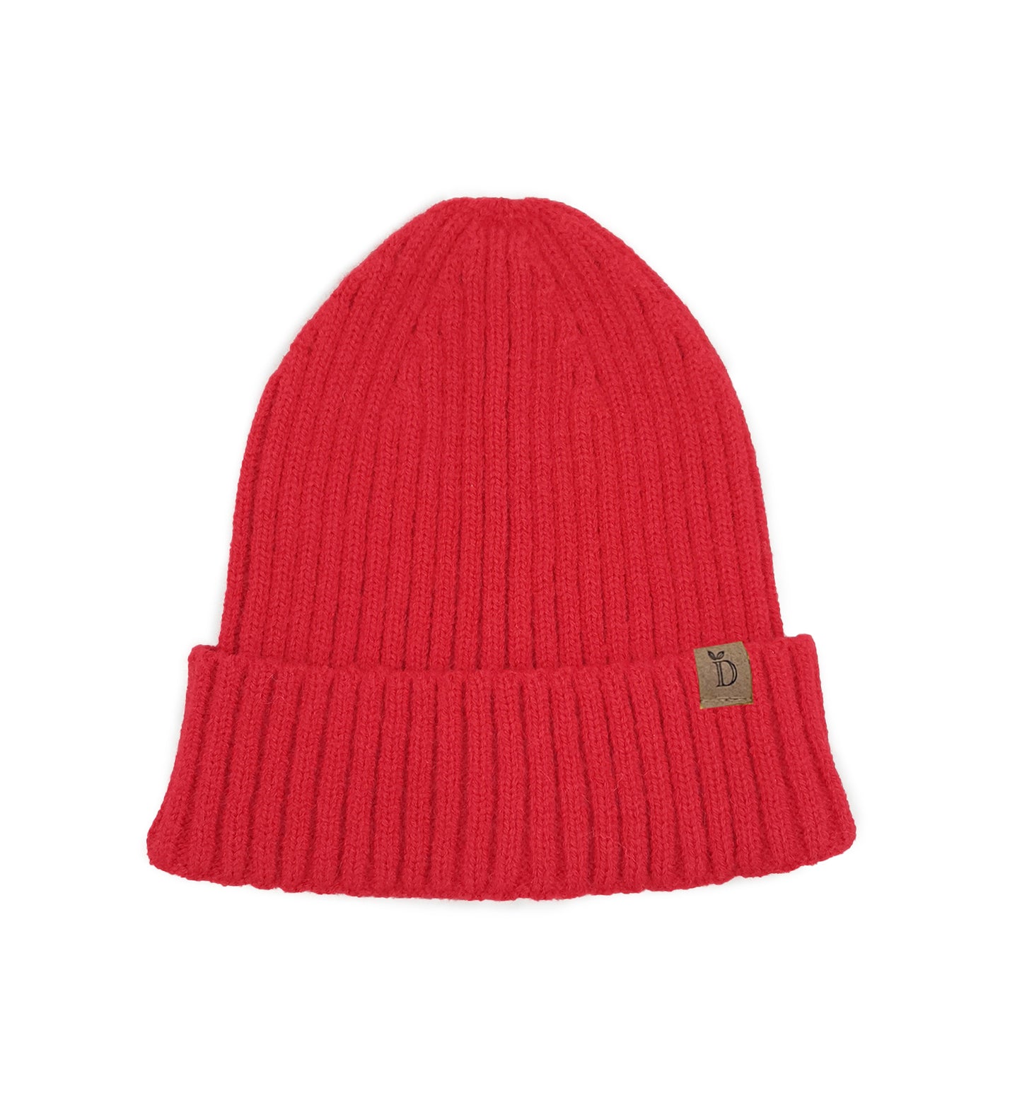 Solid Ribbed Cuff Beanie