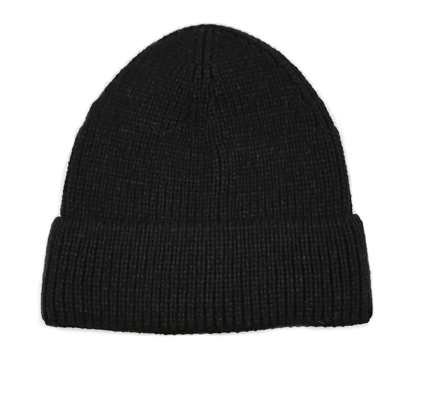 Solid Ribbed Cuff Beanie