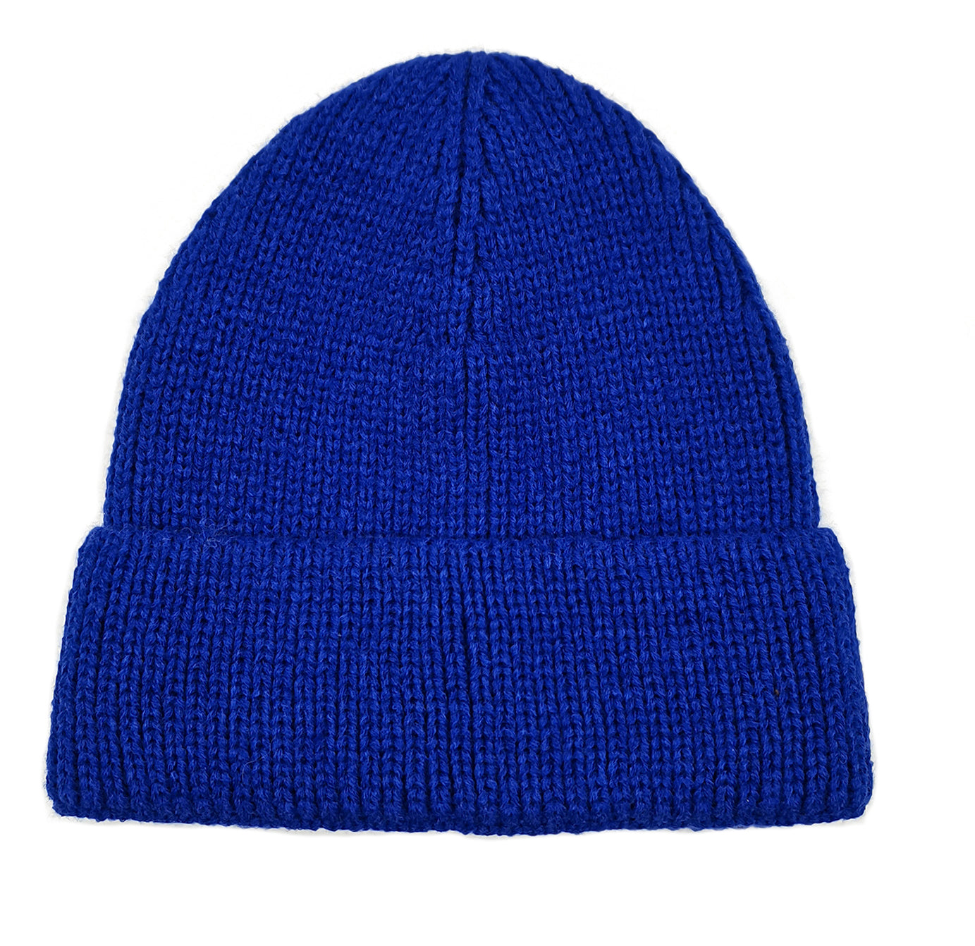 Solid Ribbed Cuff Beanie