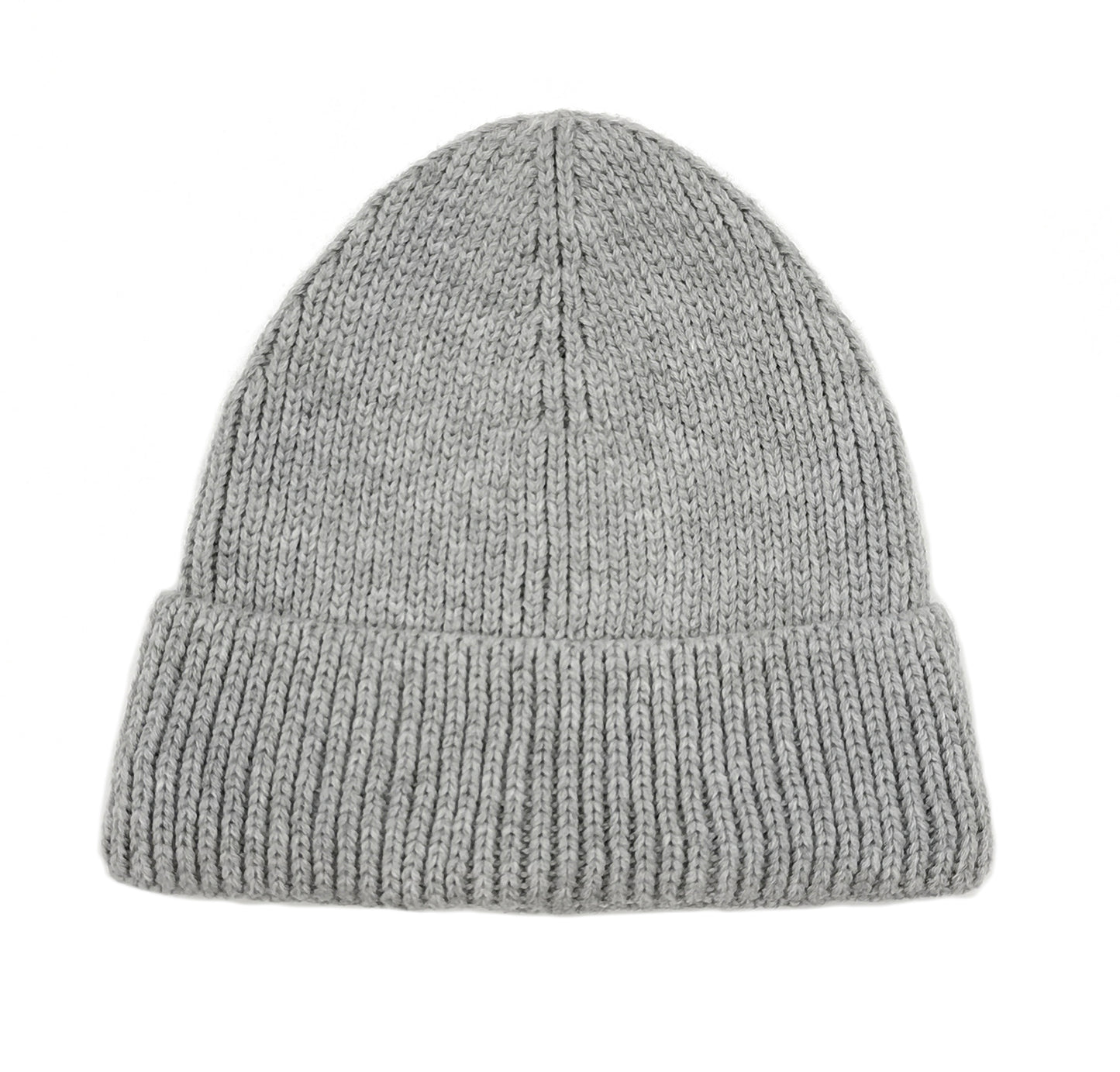 Solid Ribbed Cuff Beanie