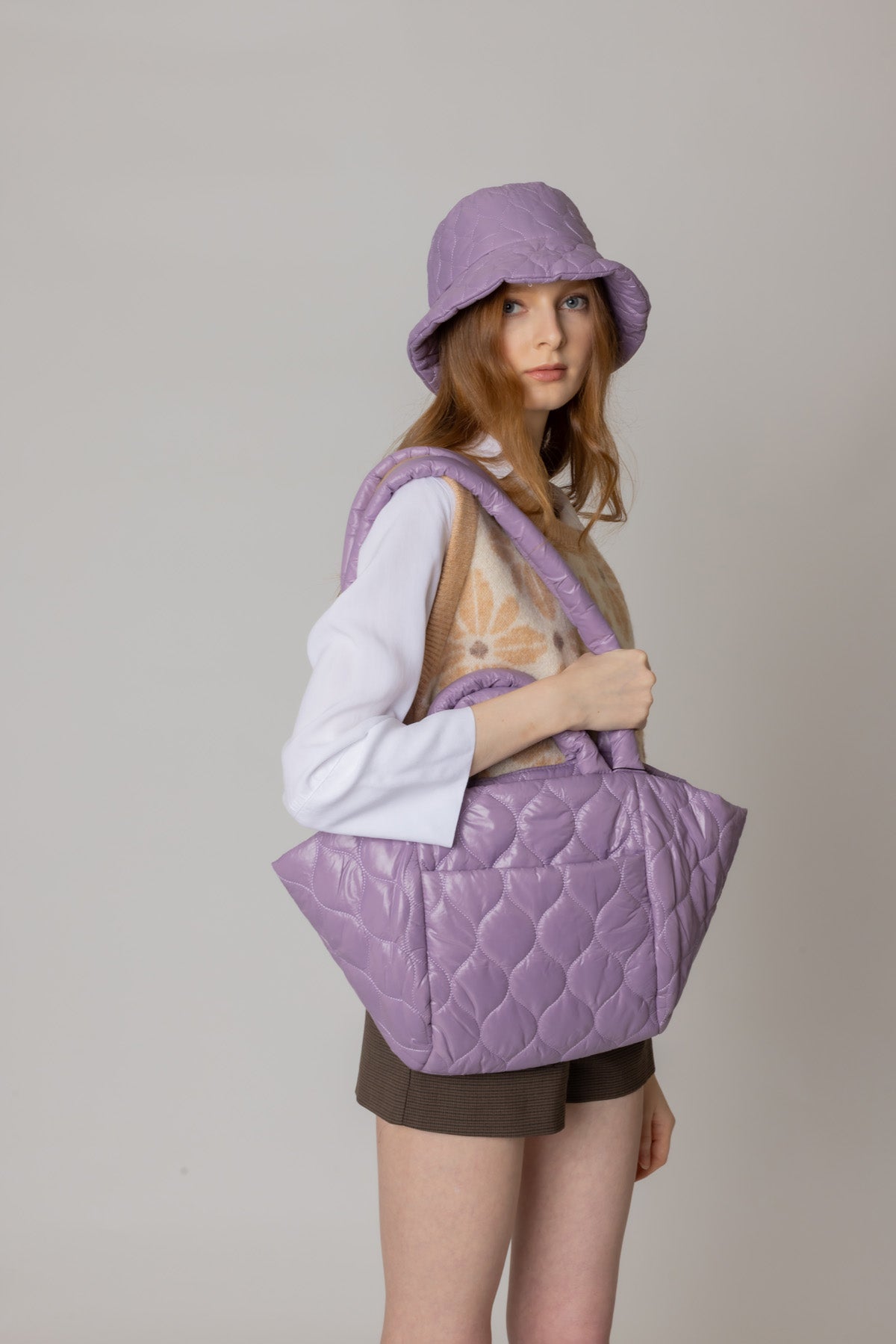 Shop for KW Fashion Wave Padded Shoulder Bag at doeverythinginloveny.com wholesale fashion accessories