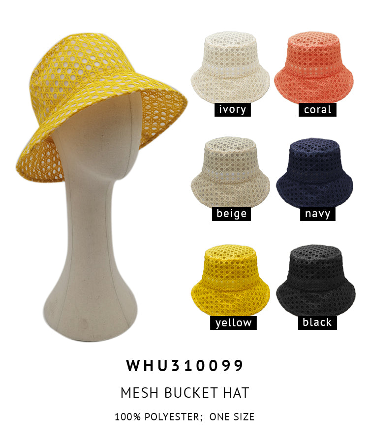 Mesh Bucket Hat