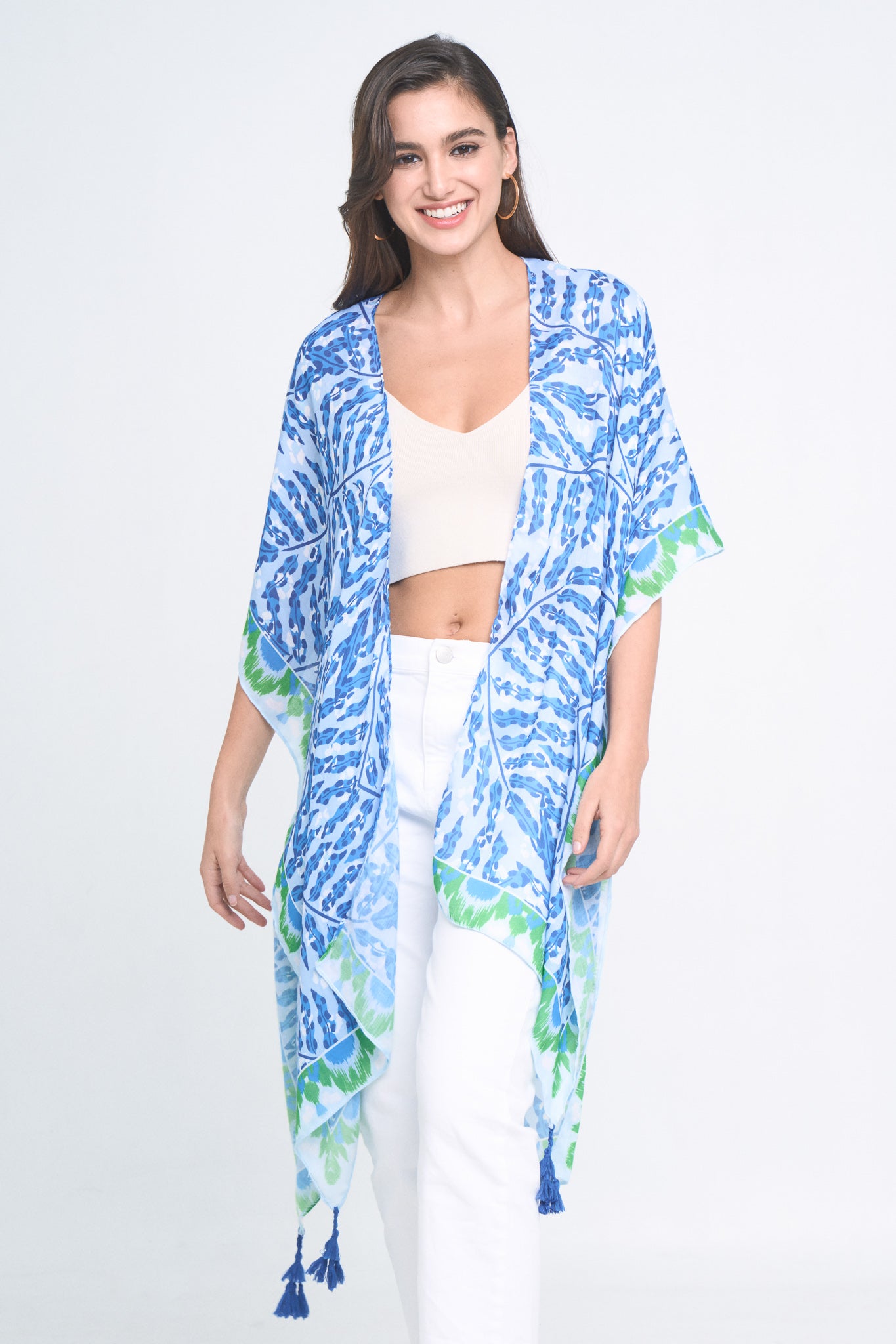 Abstract Print Kimono