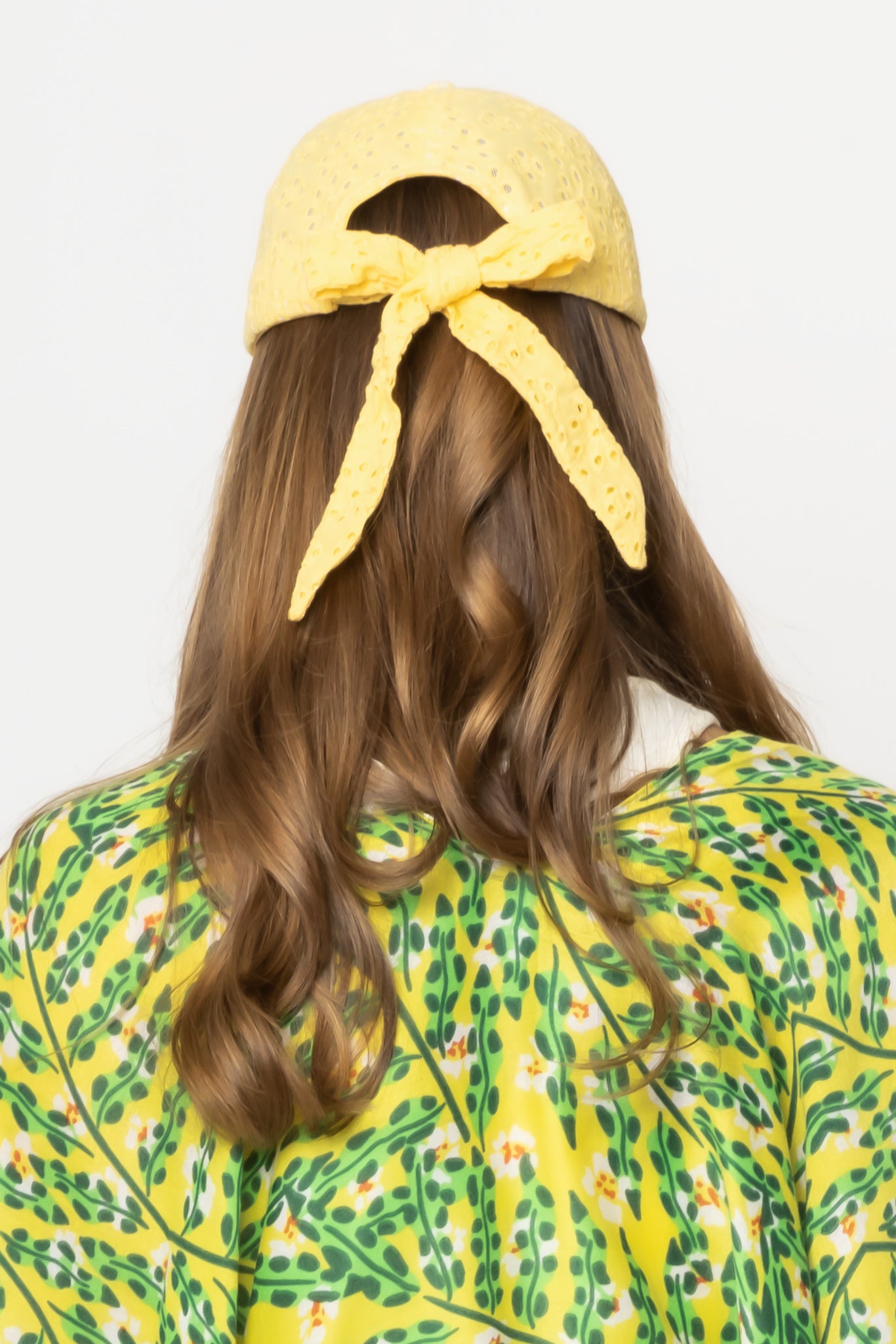 Eyelet Baseball Cap With Tie – Do Everything In Love