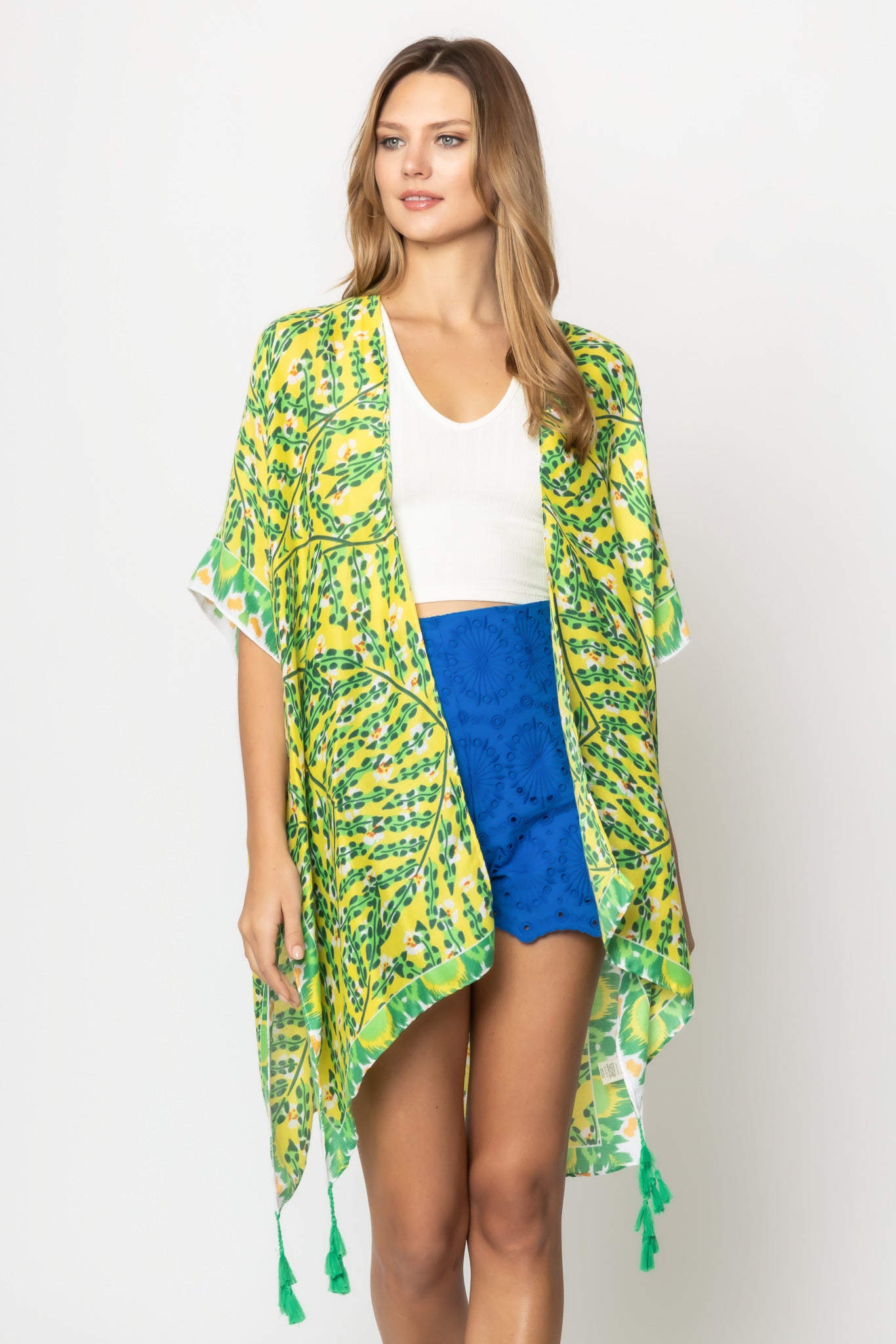 Abstract Print Kimono