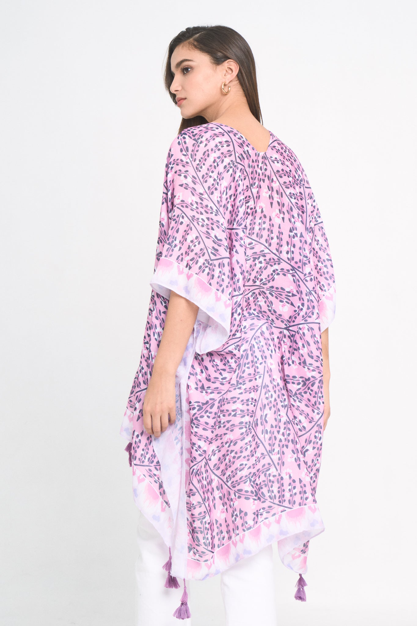 Abstract Print Kimono