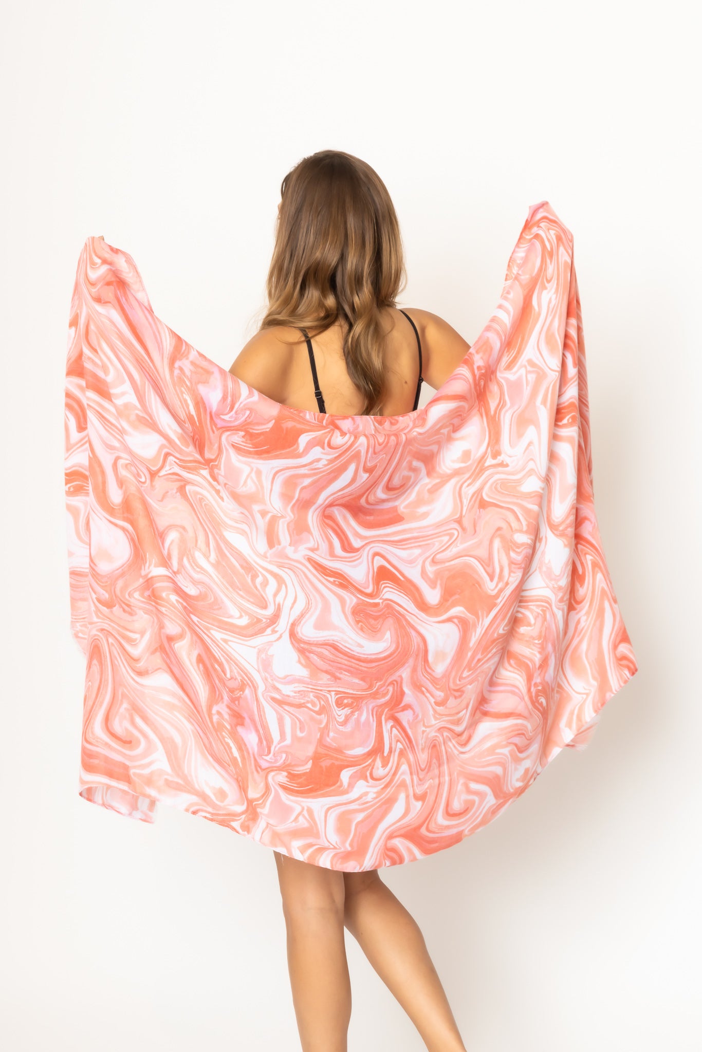 Swirl Print Scarf