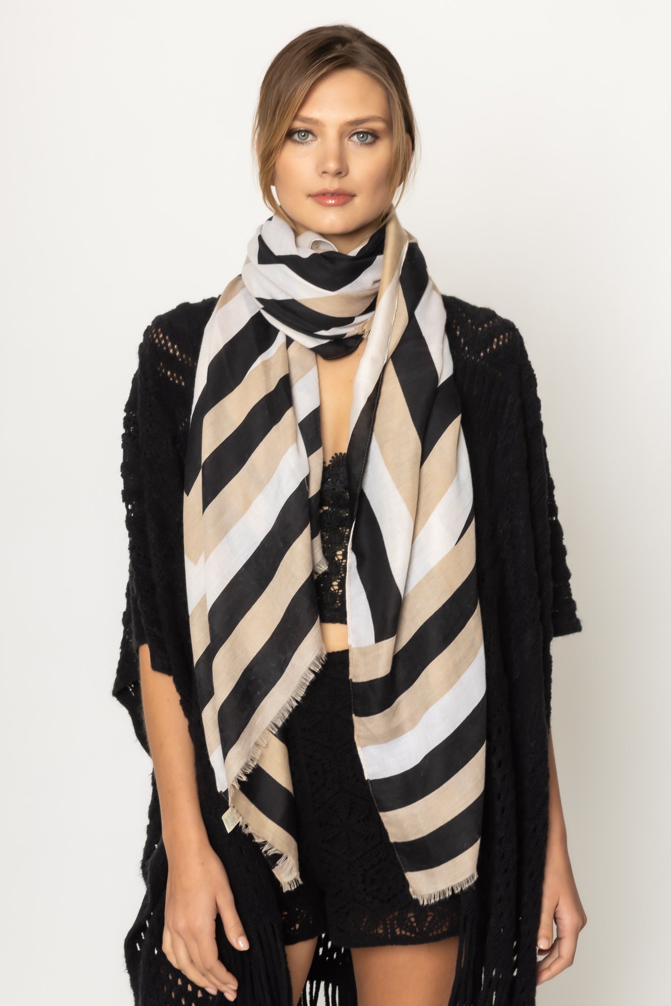 Abstract Print Scarf