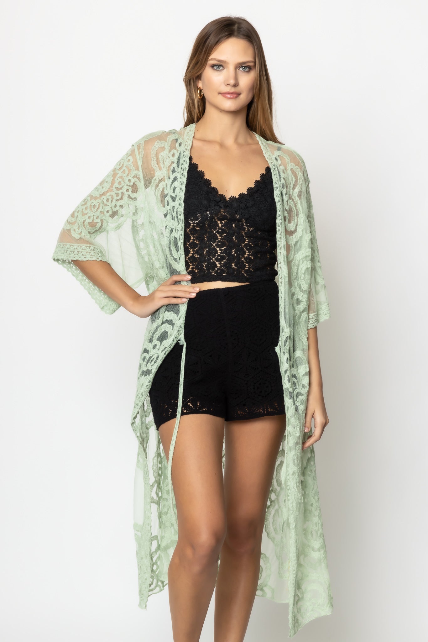 Lace Kimono