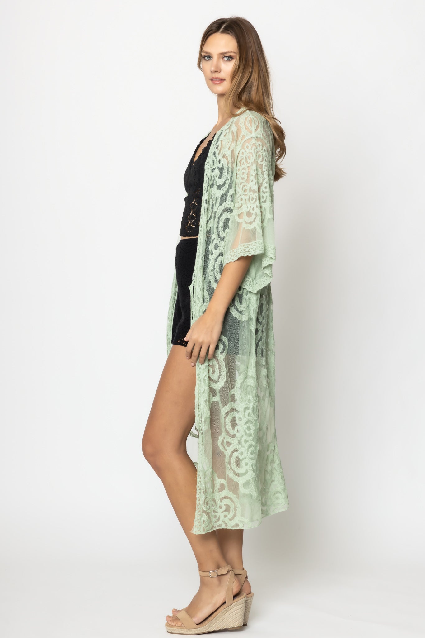 Lace Kimono